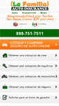 Mobile Screenshot of lafamiliaseguro.com